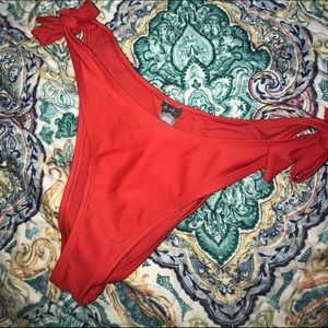 Aerie high leg, adjustable bikini bottoms